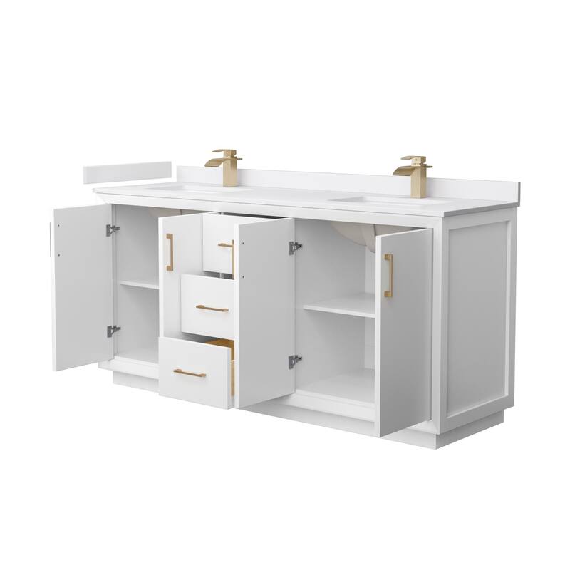 Wyndham Collection WCF414172D-VCA-UNSMXX Strada 72" Free Standing