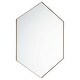 preview thumbnail 1 of 8, Quorum International 13-2840 Hexigon 28-1/4" W x 40" H Modern Gold