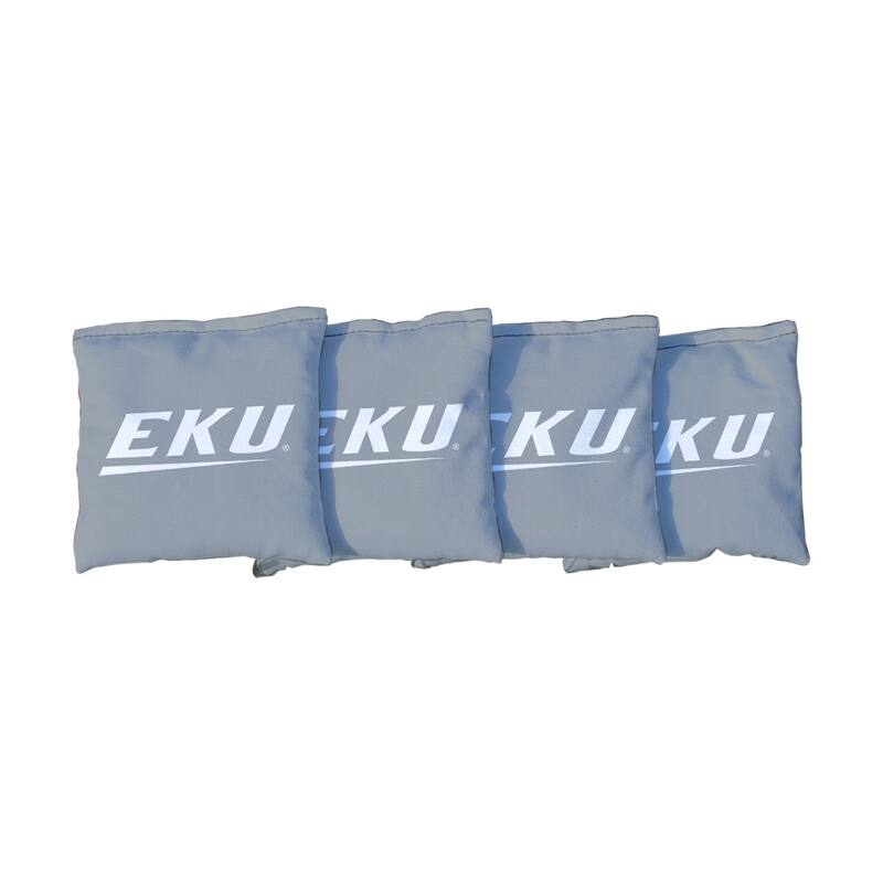 Eastern Kentucky Mascot Cornhole Bags - All-Weather Resin Filled