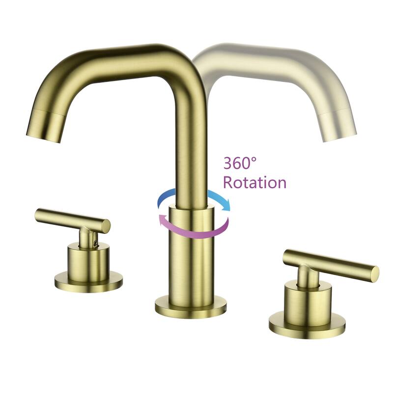Clihome Widespread Bathroom Faucet Two Handle