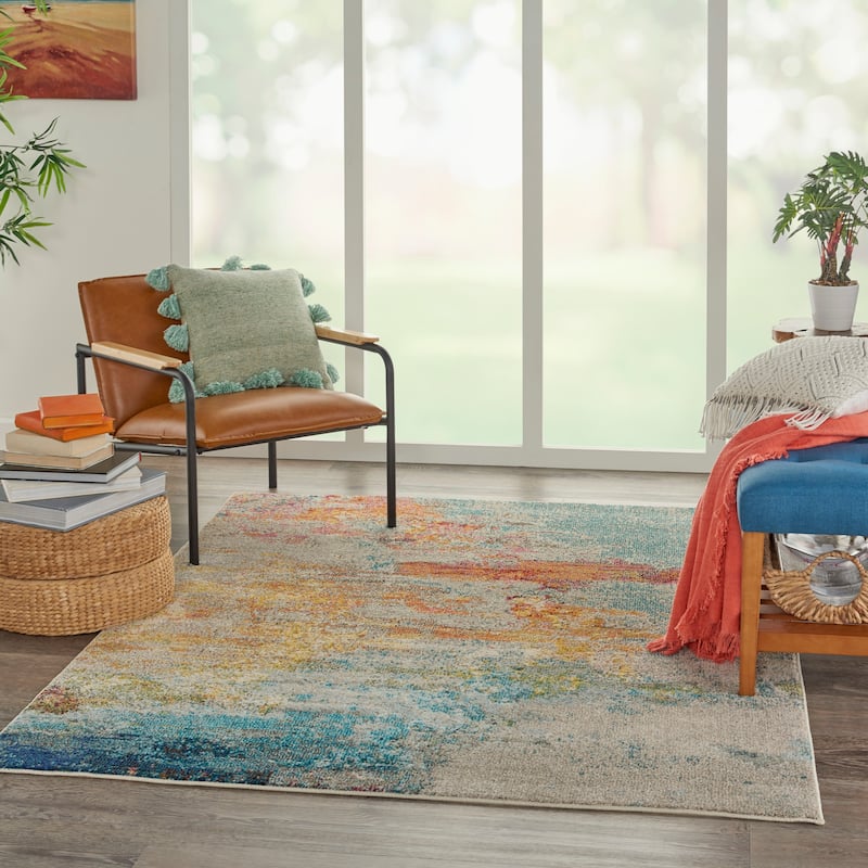 Nourison Modern Abstract Sublime Area Rug