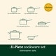 preview thumbnail 7 of 5, Cuisinart Advantage Nonstick Cookware 11 Piece Set