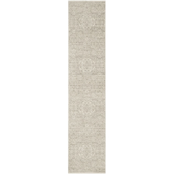 Nourison Shadows Indoor only Grey Persian Area Rug