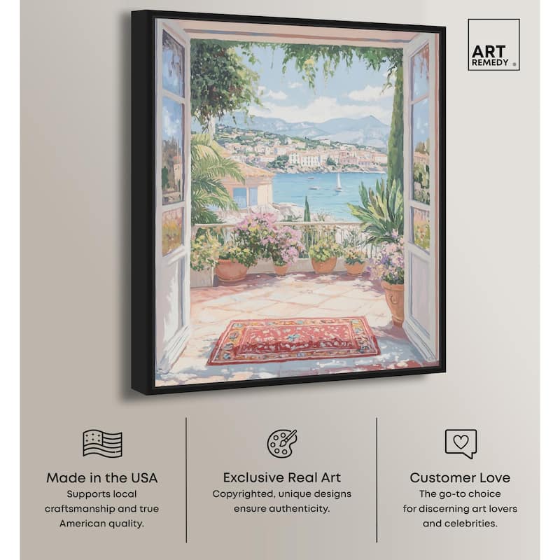 Room with a View Canvas by Art Remedy