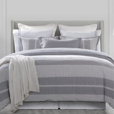 Hiend Accents Lane Stripe Comforter Set, 3PC