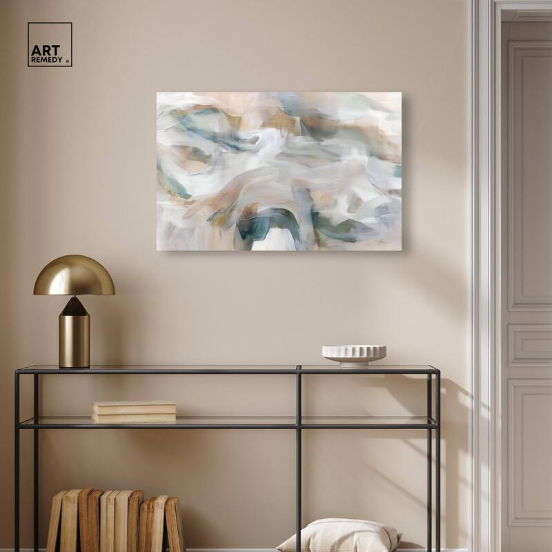 Whispering Colors IV Canvas by Art Remedy, Gallery Wrapped