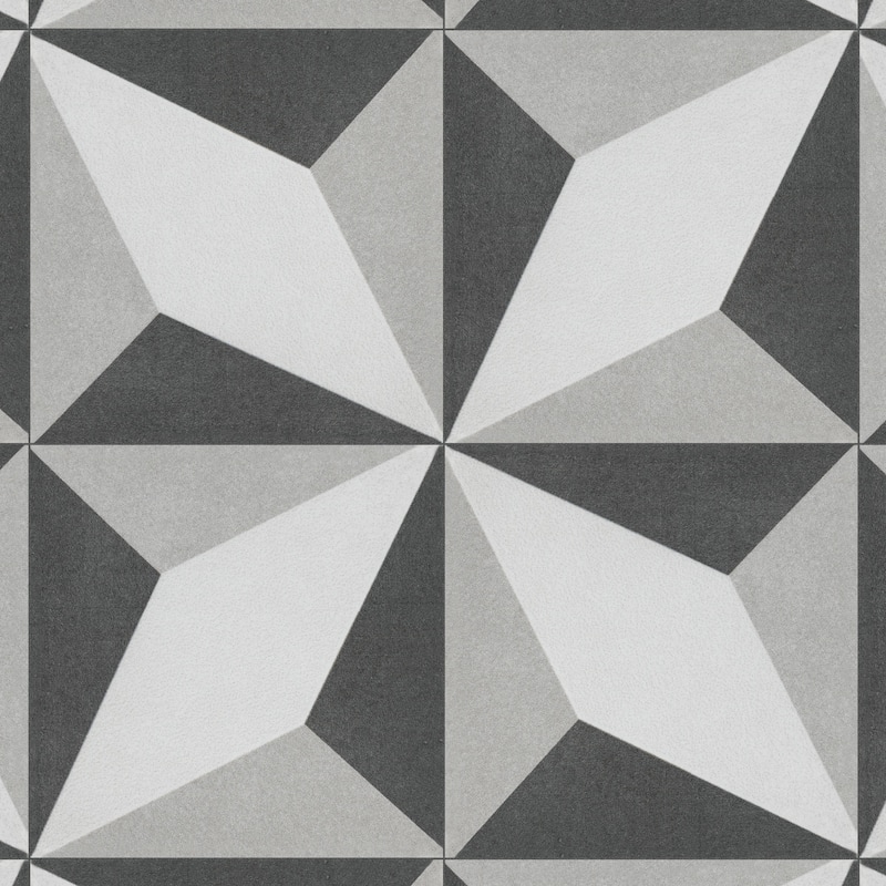 Merola Tile Twenties Mini Diamond 3-7/8" x 3-7/8" Ceramic Floor and Wall Tile