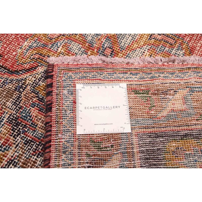 ECARPETGALLERY Hand-knotted Antalya Vintage Red Wool Rug - 9'8 x 12'1