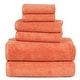 preview thumbnail 21 of 24, 6PC Towel Set - Cotton Bathroom Accessories with 2 Bath Towels, 2 Hand Towels, and 2 Washcloths by Windsor Home