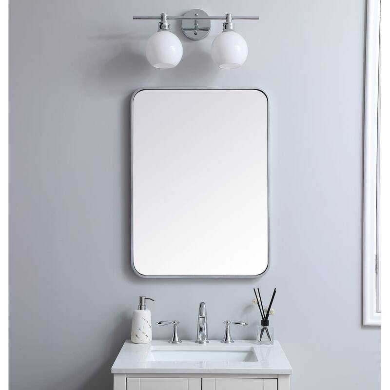 Elegant Lighting MR802230 Evermore 22" W x 30" H Contemporary