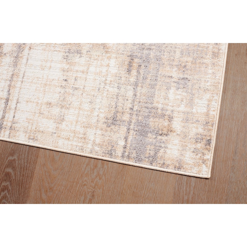 Terra by Obeetee Sahara Modern Neutral Rug