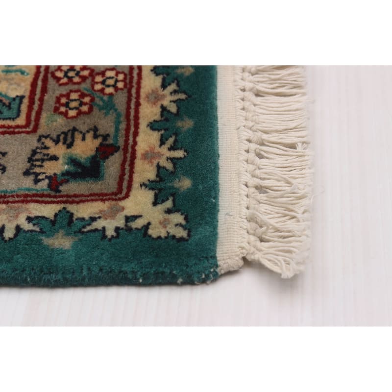 ECARPETGALLERY Hand-knotted Pako Persian 18 Of 20 Teal Wool Rug - 9'1 x 12'4