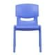 preview thumbnail 10 of 22, 2 Pack Plastic Stackable School Chair with 15.5"H Seat