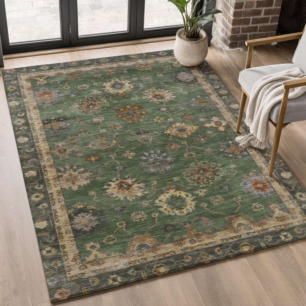 Premium Washable Super Soft Classic Traditional Mayfield Rug