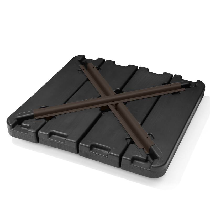 Pellebant Outdoor Patio 4 Piece Premium Offset Umbrella Base
