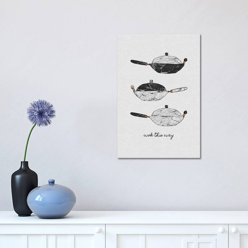iCanvas "Wok This Way" by Orara Studio Canvas Print - 18x12x1.5