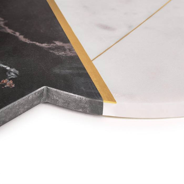 Sardinia Marble & Gold Cheese Board - Large