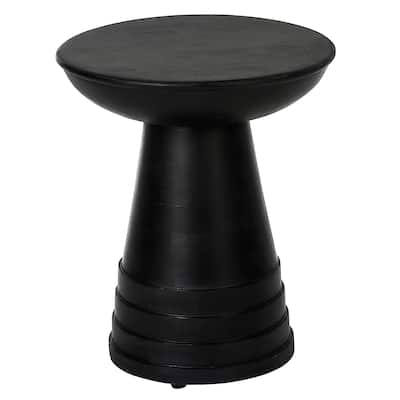 Modern Living Room Round End Table, Accent Side Table,