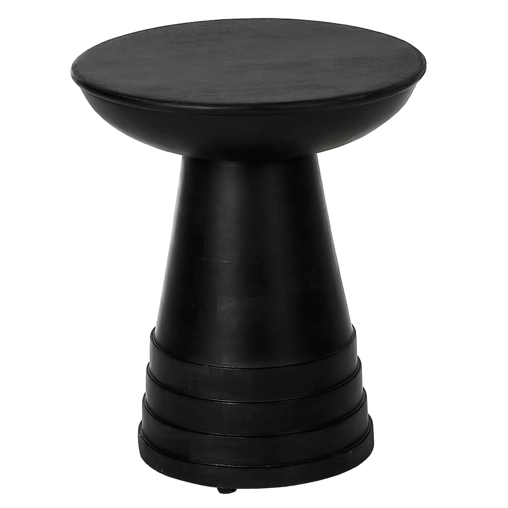 Modern Round End Table, Accent Side Table