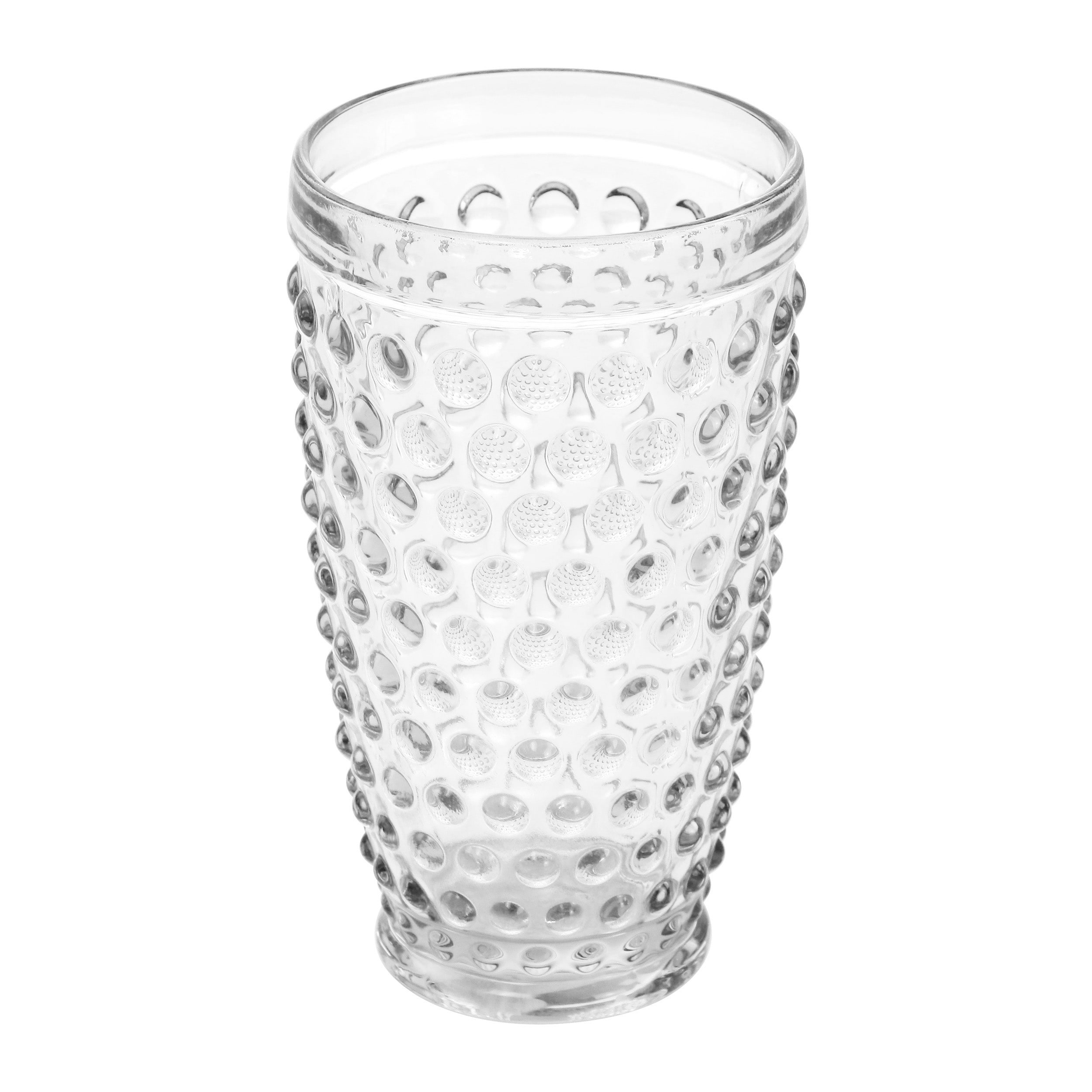 https://ak1.ostkcdn.com/images/products/is/images/direct/70a93c3b40a7540ff223d101ac71c3459c179be0/Martha-Stewart-6-Piece-Hobnail-Handmade-Glass-Tumbler-Set-in-Clear.jpg