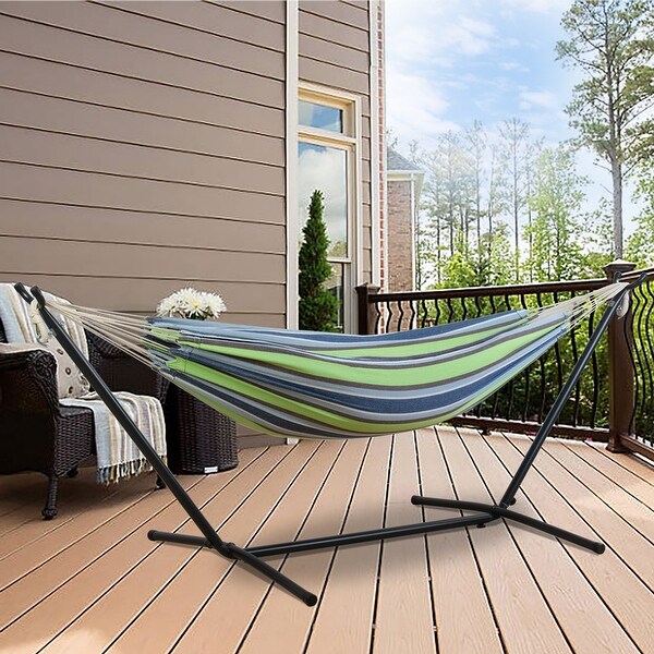 Hammock with steel stand cheap