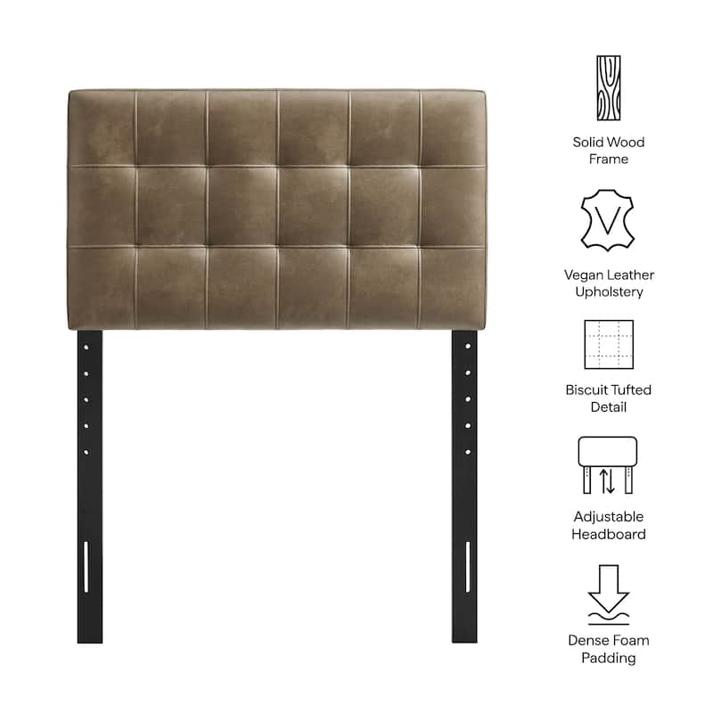 Lily Upholstered Vinyl Headboard