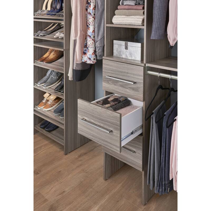 ClosetMaid SuiteSymphony Modern 2-Drawer 16-Inch Tower Closet Organizer