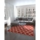 preview thumbnail 45 of 66, Contemporary Akiva Collection Area Rug 10' Square - Red