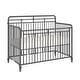 preview thumbnail 11 of 21, Little Seeds Monarch Hill Hawken 3 in 1 Convertible Metal Crib - N/A