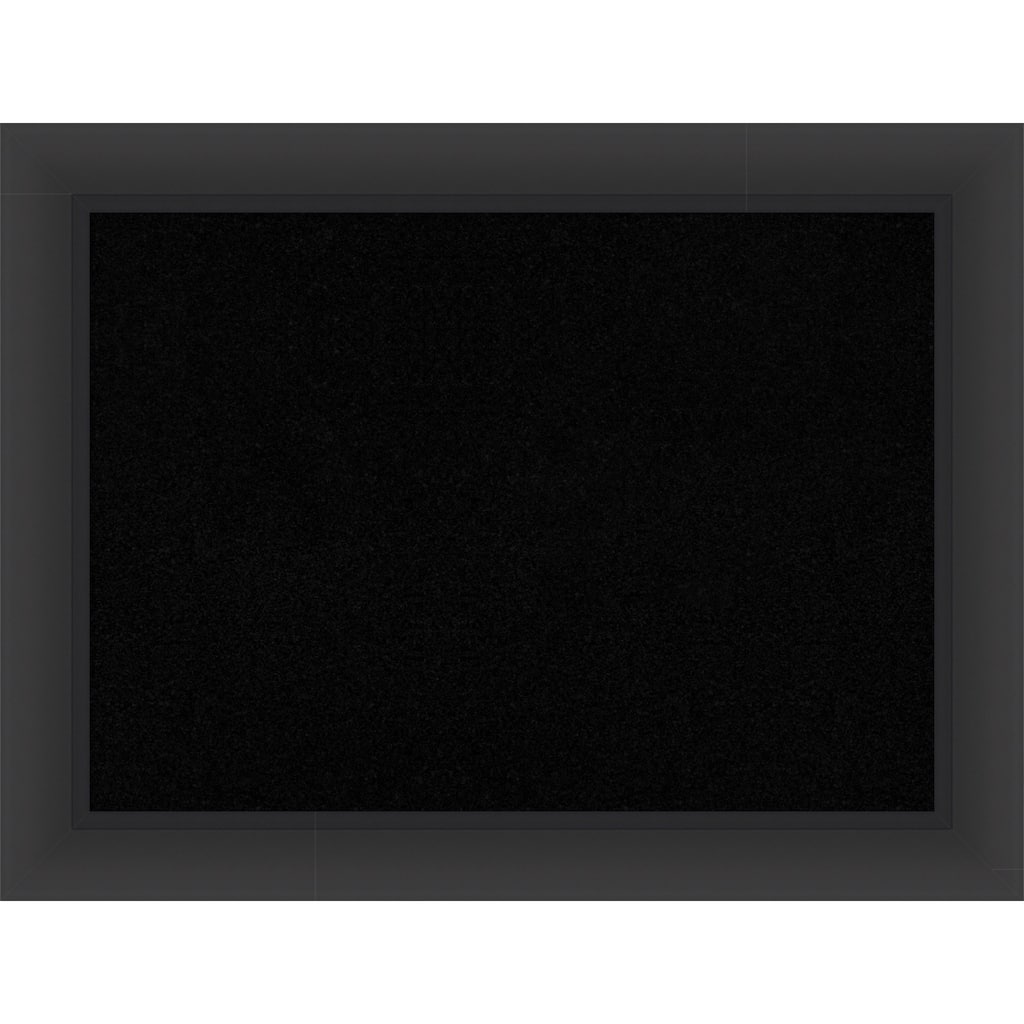 Sloped Black Framed Cork Board - Bulletin Board, Organization Board, Pin Board