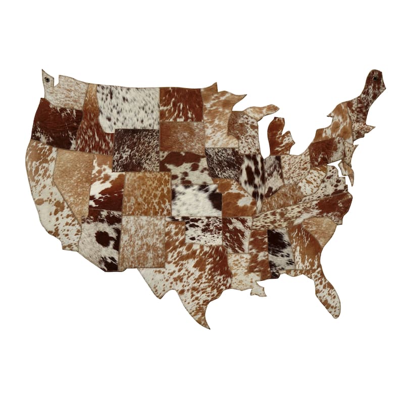 USA Leather Map