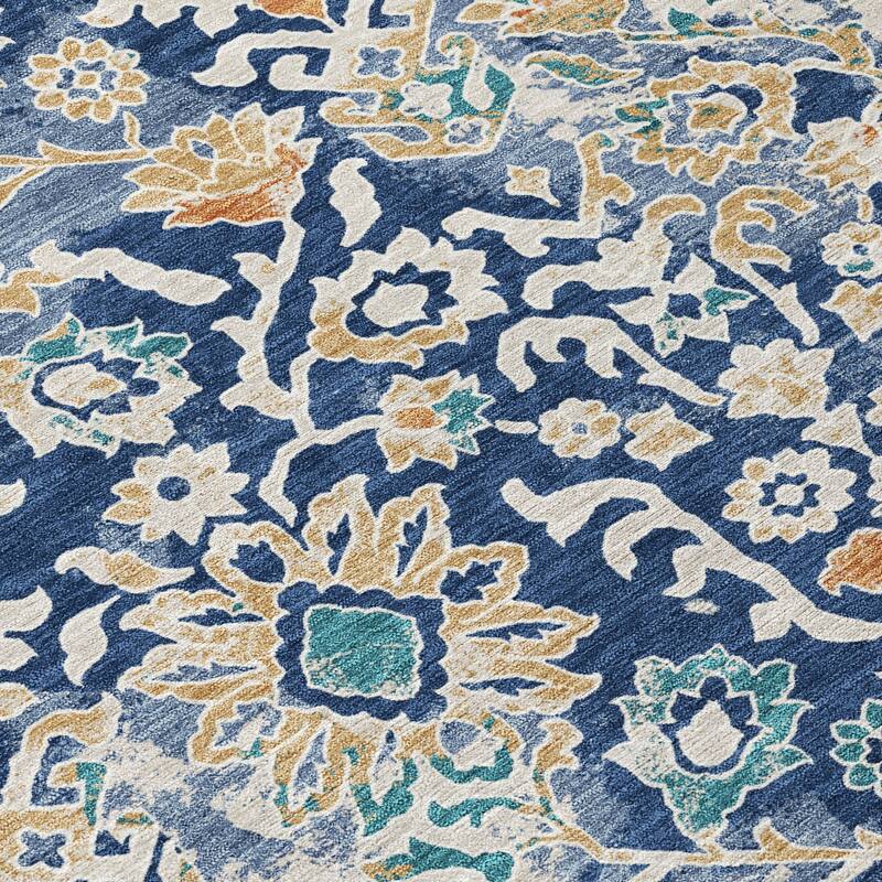 Machine Washable Indoor/ Outdoor Global Avon Chantille Rug