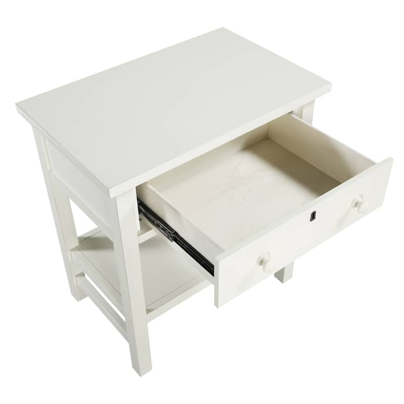 Forio 1-drawer Storage Nightstand by Greyson Living