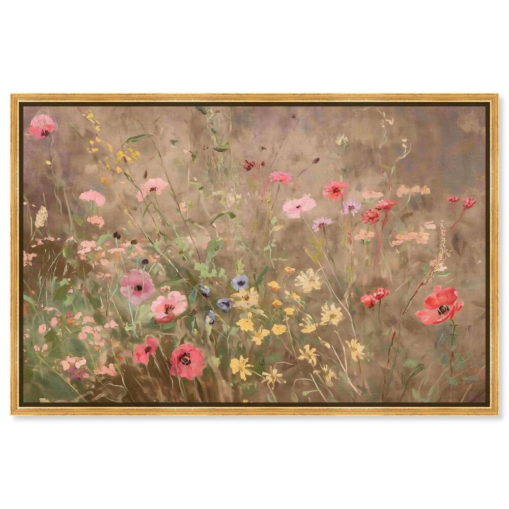 Wildflower Meadow Canvas by Art Remedy