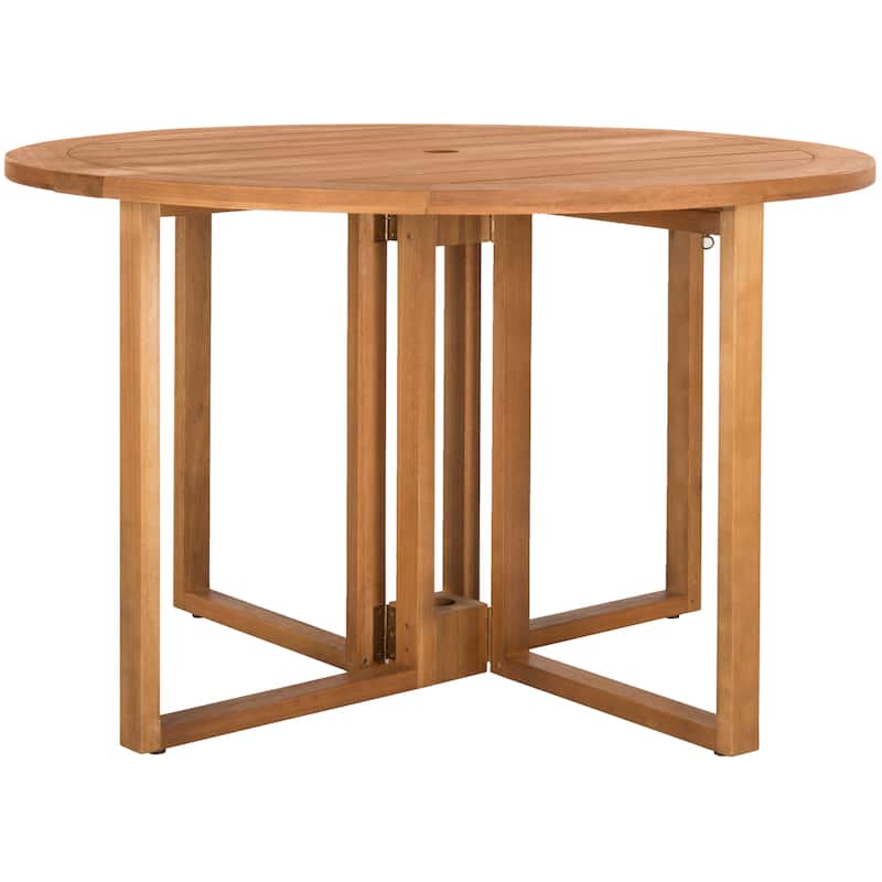 SAFAVIEH Outdoor Madalynn Round Dining Table - 47Wx47Dx30H