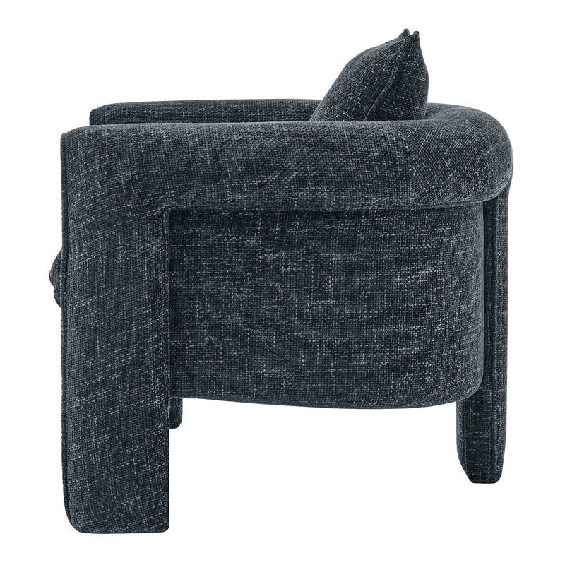NPD Furniture Heidi Chenille Accent Arm Chair