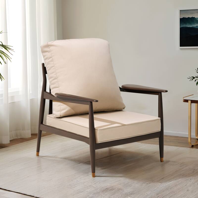 22 x 21 in Outdoor Patio Deep Seat Cushions Set Water Resistant