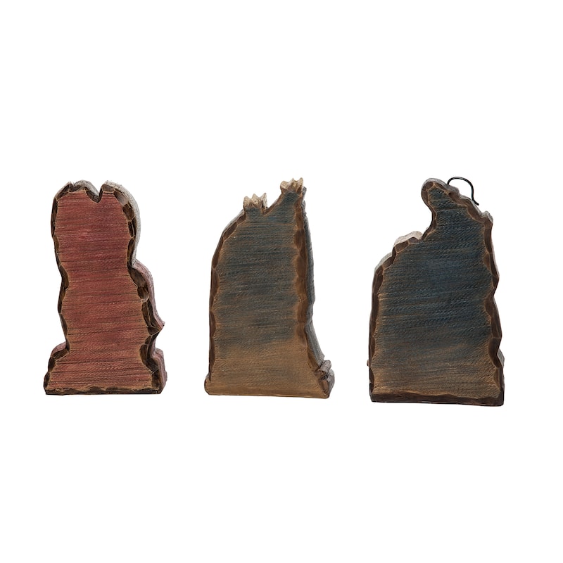 Transpac Resin 8.86 in. Multicolor Christmas Ornate Nativity Scene Set of 3