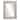 Allan Andrews Smokey Gray Rectangular Framed Wall Mirror