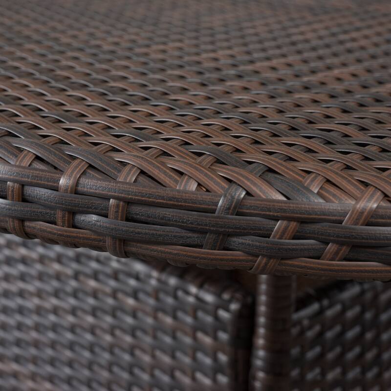 Barnes Outdoor 7-piece Wicker Dining Set by Christopher Knight Home