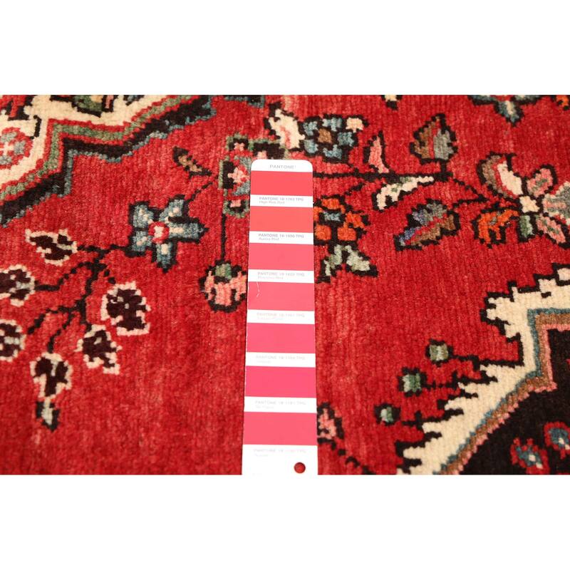 ECARPETGALLERY Hand-knotted Anadol Red Wool Rug - 3'9 x 5'3