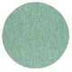 preview thumbnail 120 of 177, SAFAVIEH Courtyard Jonell Indoor/ Outdoor Patio Backyard Rug 6'7" Round - Green/Blue