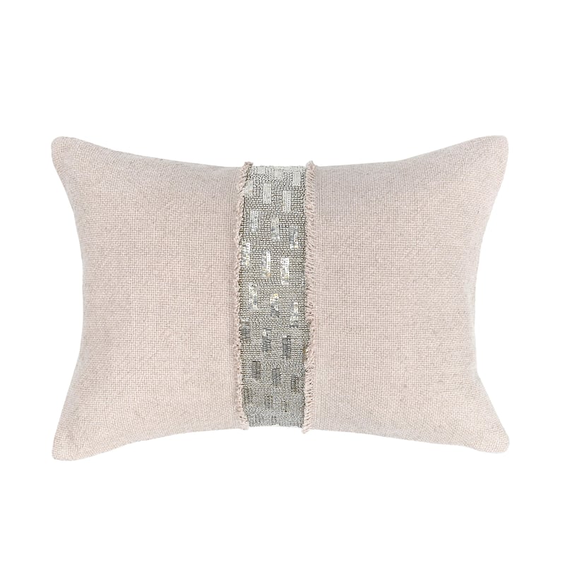 Villa by Classic Home Lira Linen Blend Throw Pillow