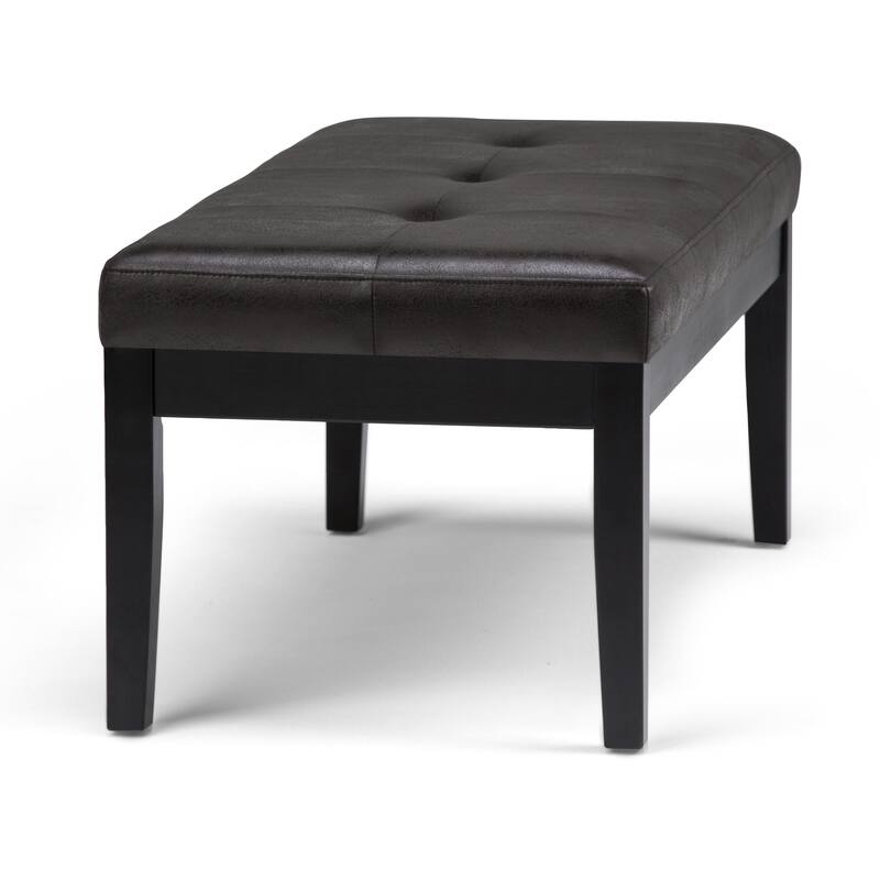 WYNDENHALL Abbey 43 inch Wide Contemporary Rectangle Ottoman Bench