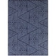 preview thumbnail 11 of 24, Darcy Modern Stripe Indoor/Outdoor Area Rug 5'3" x 7' - Blue/White