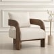 preview thumbnail 1 of 6, Uttermost Rowan Ivory Accent Chair Ivory