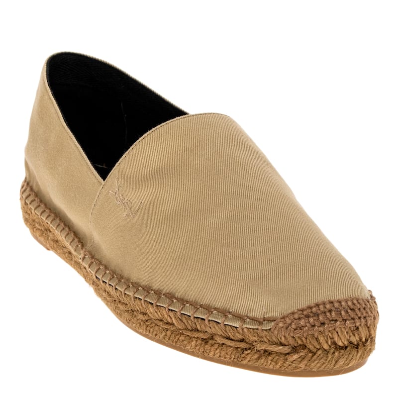 Saint Laurent Espadrilles in Cotton Gabardine - 37 EU