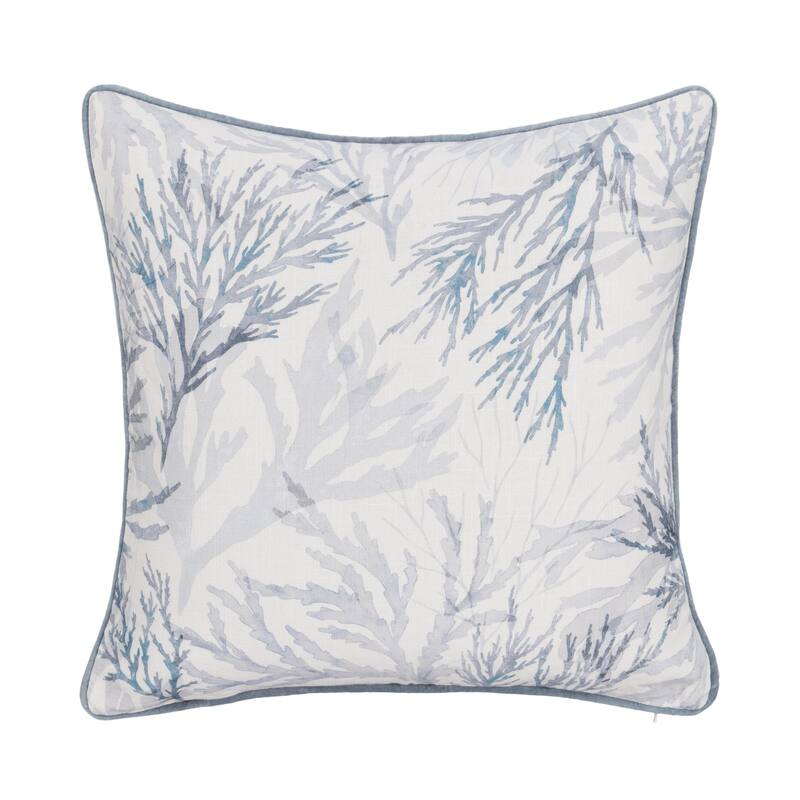 Villa by Classic Home Lessonia Cotton Fabric Throw Pillow