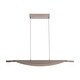 preview thumbnail 1 of 0, Luma 42" LED Linear Pendant in Coffee Silver - Gold