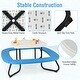 preview thumbnail 20 of 27, Costway Kids Picnic Table Outdoor Activity Table with Adjustable & - See Details